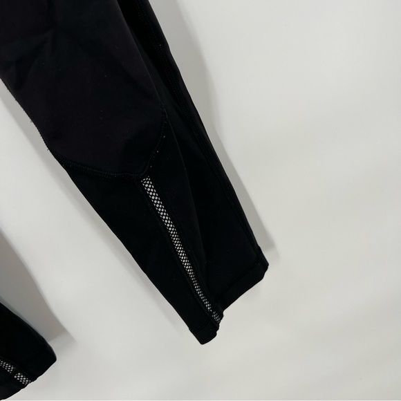 LULULEMON Black High Waisted Leggings Reflective - Picture 6 of 7
